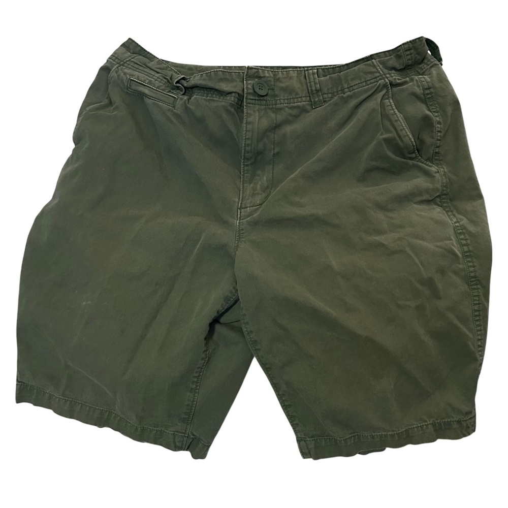 Urban pipeline 100% cotton shorts in green size 34